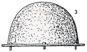 Buckel Zeichnung Seitenansicht Haithabu Bericht 12 Seite 54 Abb 3 Buckel Zeichnung Seitenansicht Haithabu Bericht 12 Seite 54 Abb 3