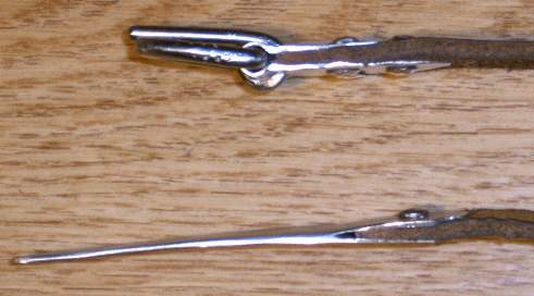 Gürtel Schnalle und Zunge seiten