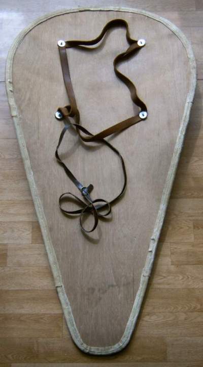 Kiteschild von hinten