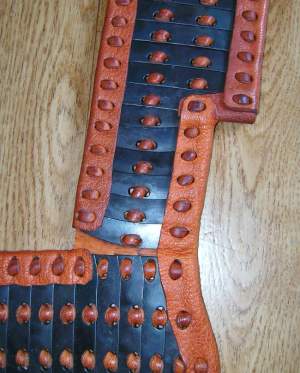 Lamellar Schulter aussen