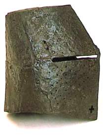 Die Topfhelm von der Burg Madeln der ältere