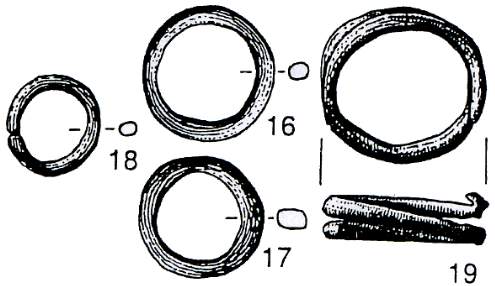 Ringe Schleswig abb. 70 Nr.16-19
