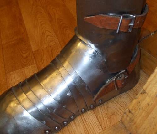 Rechter Schuh Detail