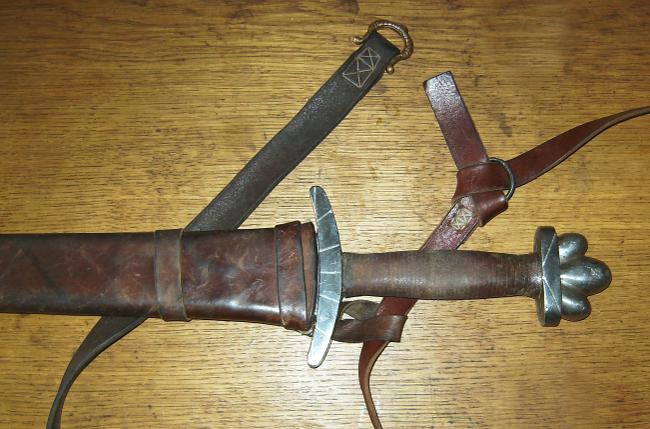 Schwertscheide detail