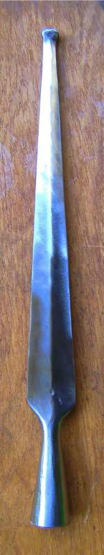 Speerspitze von vorne