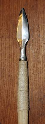 Speerspitze von vorne