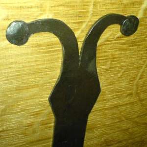 Lilie auf der Vorderseite